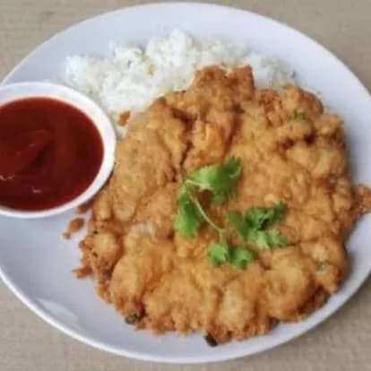 ข้าวไข่เจียวหมูสับ