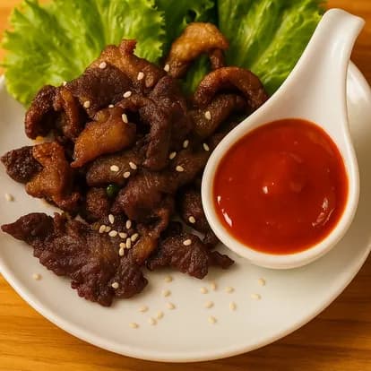 เนื้อทอดแดดเดียว